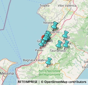 Mappa SS18 km 480.186, 89015 Palmi RC, Italia (8.515)