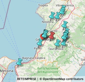 Mappa SS18 km 480.186, 89015 Palmi RC, Italia (13.949)