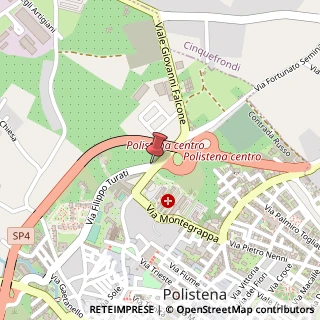 Mappa Via Filippo Turati, 89024 Polistena RC, Italia, 89024 Polistena, Reggio di Calabria (Calabria)