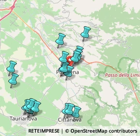 Mappa Via on Luigi Longo, 89121 Polistena RC, Italia (4.8115)