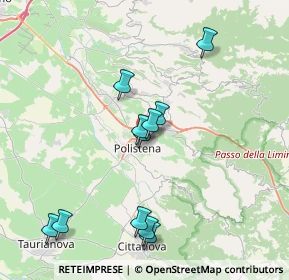 Mappa Contrada Russo, 89024 Polistena RC, Italia (4.89615)