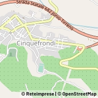 خريطة Cinquefrondi