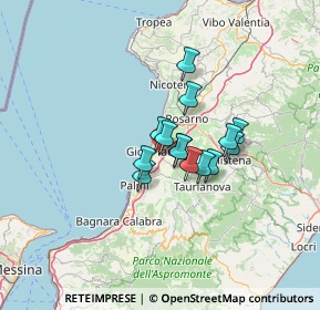 Mappa C.da Donna Camilla - SS.111 Gioia Tauro, 89013 Gioia Tauro RC, Italia (9.06429)