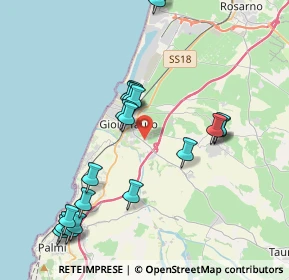 Mappa C.da Donna Camilla - SS.111 Gioia Tauro, 89013 Gioia Tauro RC, Italia (4.7655)