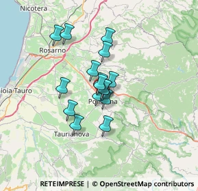 Mappa Via Albert Einstein, 89024 Polistena RC, Italia (4.87313)