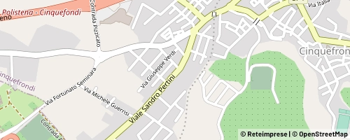Mappa Cinquefrondi
