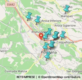 Mappa Zona Industriale Polistena, 89024 Polistena RC, Italia (1.65615)