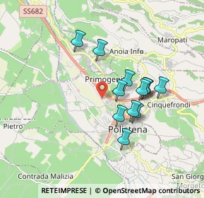 Mappa Contrada Baldassarre, 89024 Polistena RC, Italia (1.6425)