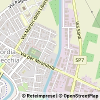 Mapa Concordia sulla Secchia