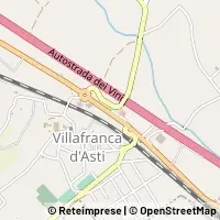 지도 Villafranca d'Asti