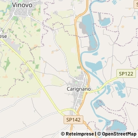 Mappa Carignano