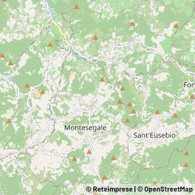 Mappa Montesegale