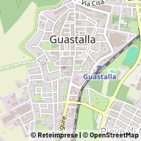 Mapa Guastalla