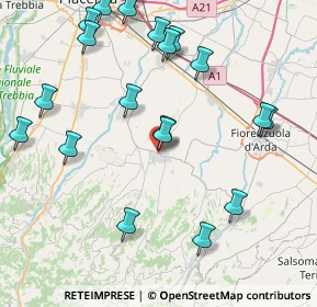 Mappa Via Aldo Moro, 29013 Carpaneto Piacentino PC, Italia (9.708)