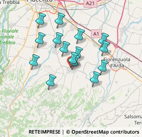 Mappa Via Aldo Moro, 29013 Carpaneto Piacentino PC, Italia (5.992)