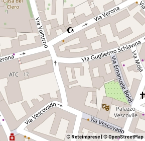 Mappa Via Volturno, 15121 Alessandria AL, Italia (0.088)