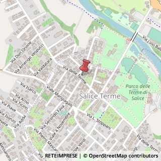 Mappa Via delle Terme, 62, 27052 Rivanazzano Terme, Pavia (Lombardia)