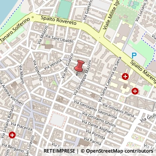 Mappa Via Brescia, 34, 15121 Alessandria, Alessandria (Piemonte)
