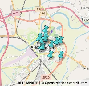 Mappa Via Mazzini, 15100 Alessandria AL, Italia (0.84231)