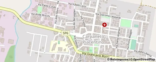 Mappa Carpaneto Piacentino