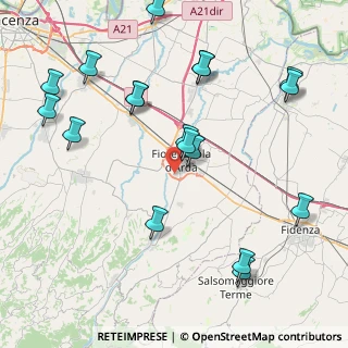 Mappa Via G. Manfredi, 29017 Fiorenzuola d'Arda PC, Italia (9.76167)