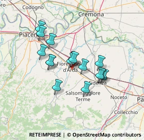 Mappa Tangenziale, 29017 Fiorenzuola D'arda PC, Italia (10.8575)