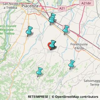 Mappa Via Breviglieri, 29013 Carpaneto Piacentino PC, Italia (6.65091)