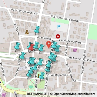 Mappa Via Trento, 29013 Carpaneto Piacentino PC, Italia (0.124)