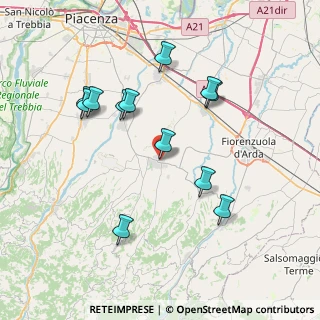 Mappa Via Trento, 29013 Carpaneto Piacentino PC, Italia (7.50917)