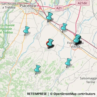 Mappa Via Trento, 29013 Carpaneto Piacentino PC, Italia (7.218)
