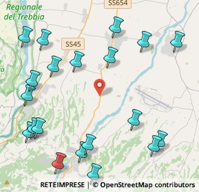 Mappa Via Giosuè Carducci, 29020 Vigolzone PC, Italia (5.496)