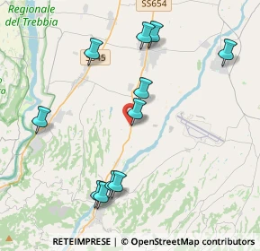 Mappa Via Giosuè Carducci, 29020 Vigolzone PC, Italia (4.30909)