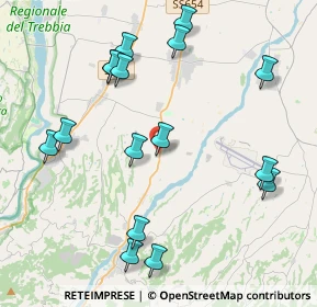 Mappa Via Giosuè Carducci, 29020 Vigolzone PC, Italia (4.62125)