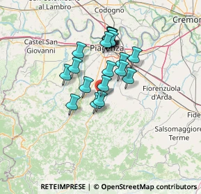 Mappa Via Giosuè Carducci, 29020 Vigolzone PC, Italia (10.3945)