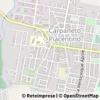 Map Carpaneto Piacentino