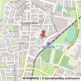 Mappa Viale Ruggeri, 6, 42016 Guastalla, Reggio nell'Emilia (Emilia Romagna)