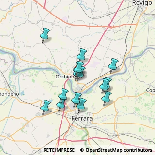 Mappa Via del Sapere, 45030 Occhiobello RO, Italia (5.87467)