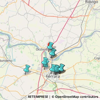 Mappa Via del Sapere, 45030 Occhiobello RO, Italia (7.23)