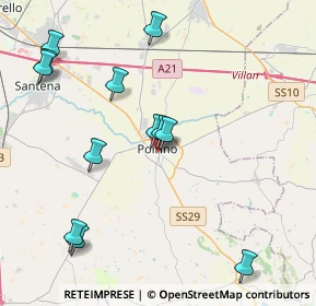 Mappa SP 131, 10046 Poirino TO, Italia (4.53583)