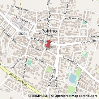 Mappa Via IV Marzo, 4, 10046 Poirino TO, Italia, 10046 Poirino, Torino (Piemonte)