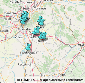 Mappa SP 131, 10046 Poirino TO, Italia (14.65875)