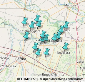 Mappa Via Al Ponte, 46019 Viadana MN, Italia (10.91375)