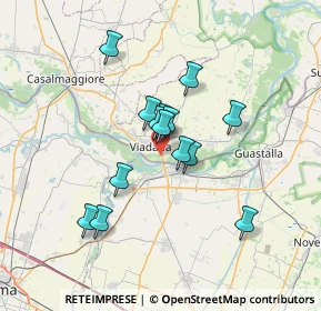 Mappa Via Al Ponte, 46019 Viadana MN, Italia (5.40357)