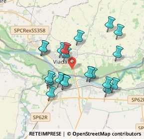 Mappa Via Al Ponte, 46019 Viadana MN, Italia (3.394)