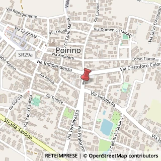 Mappa Via Pralormo, 3, 10046 Poirino, Torino (Piemonte)