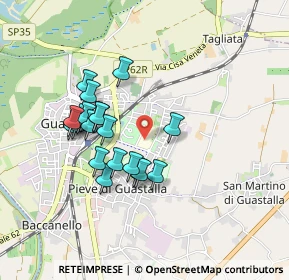Mappa Via Donatori di Sangue, 42016 Guastalla RE, Italia (0.7905)