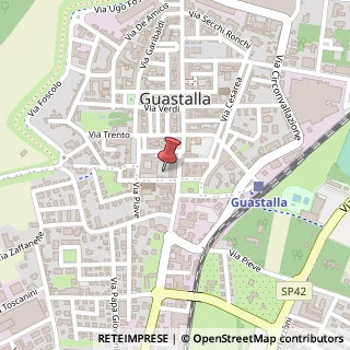 Mappa Via C. B. Cavour, 2, 42016 Guastalla, Reggio nell'Emilia (Emilia Romagna)