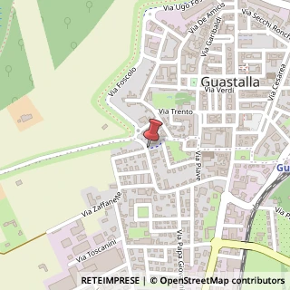 Mappa Via Zibordi, 48, 42016 Guastalla, Reggio nell'Emilia (Emilia Romagna)