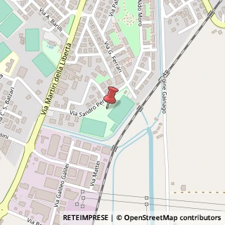 Mappa Via Sandro Pertini, 80, 43052 Colorno, Parma (Emilia Romagna)