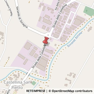 Mappa Strada delle Castelline, 28, 43019 Soragna, Parma (Emilia Romagna)